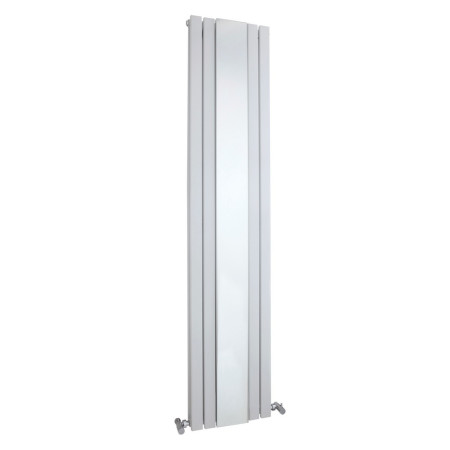 HLW64 Hudson Reed Sloane Double Radiator With Mirror 1800mm x 381mm (1)