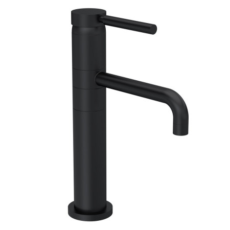 PN470 Hudson Reed Tec Lever Black High Rise Basin Mixer (1)