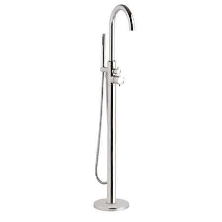 PN322 Hudson Reed Tec Lever Thermostatic Floor Standing Bath Shower Mixer (1)