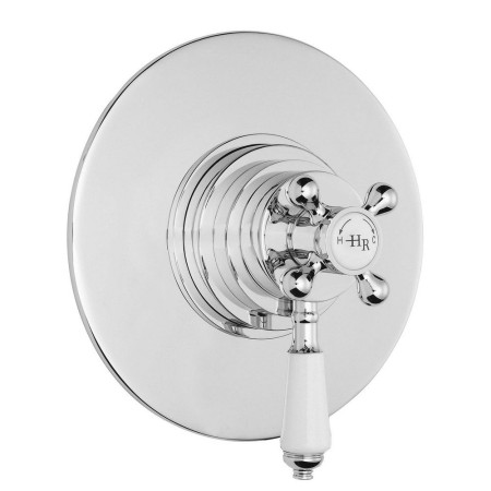 Hudson Reed Topaz Chrome Dual Concealed Shower Valve