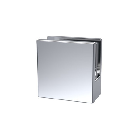 Hudson Reed Wetroom Chrome Screen Support Foot and Wall Bracket