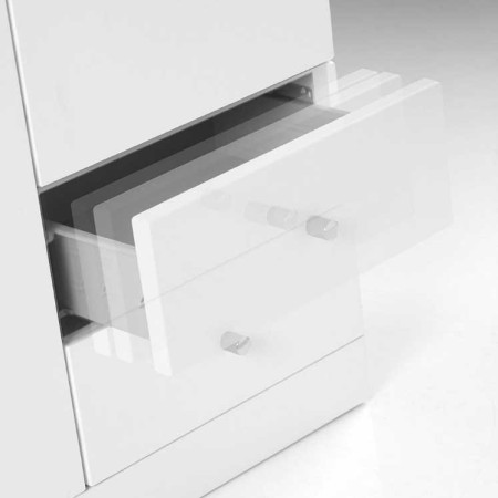 Ikoma 850mm White Gloss Vanity Unit & Basin