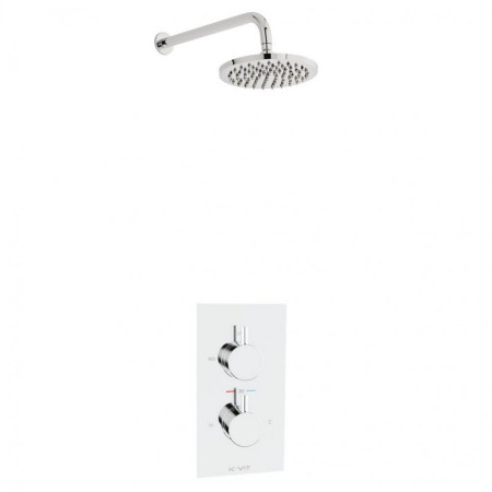 K Vit Kartell Plan Thermostatic Concealed Shower with Fixed Head