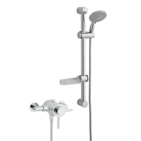K Vit Kartell Plan Thermostatic Exposed Shower with Adjustable Head