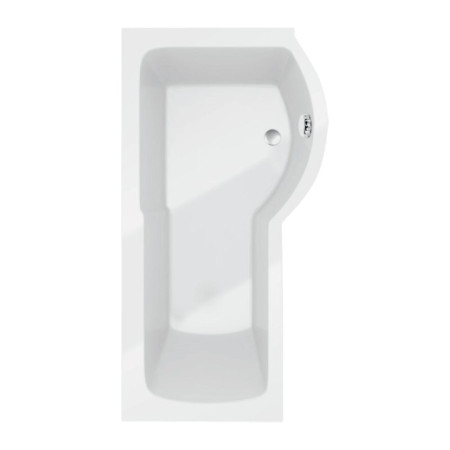 Kartell Adapt P-Shaped Shower Bath 1500 X 850mm Right Hand