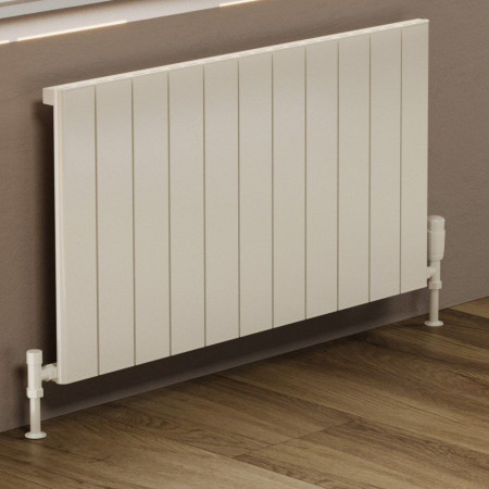 Kartell Allegro 575 x 470mm White Single Panel Horizontal Radiator