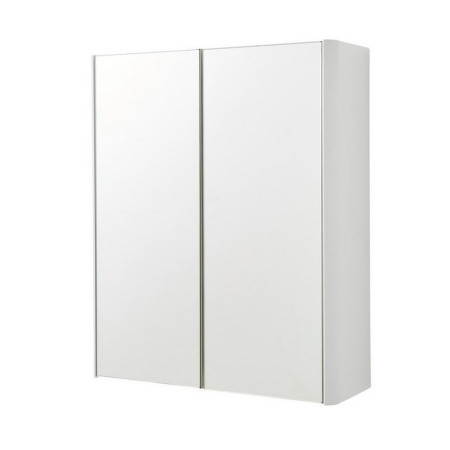 ARC500MIR-W Kartell Arc 500mm Mirror Cabinet White (1)