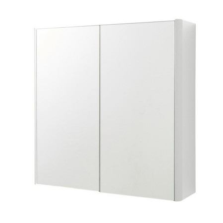 ARC600MIR-W Kartell Arc 600mm Mirror Cabinet White (1)