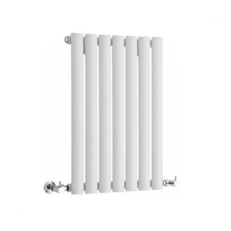 Kartell Aspen White Horizontal Single Panel Designer Radiator