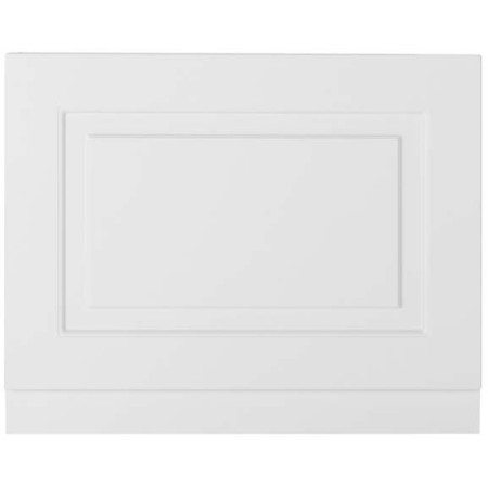 Kartell Astley 750mm Bath End Panel - Matt White