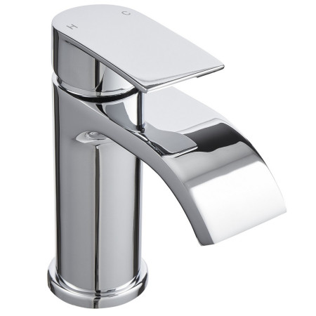 Kartell Bella Chrome Mono Basin Mixer with Waste
