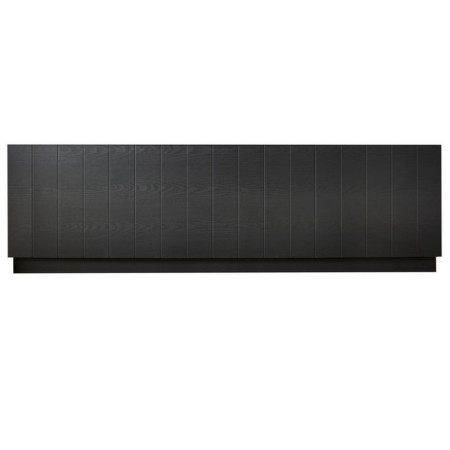 BUC1700FP-B Kartell Buckingham 1700mm Front Bath Panel in Black Oak (1)