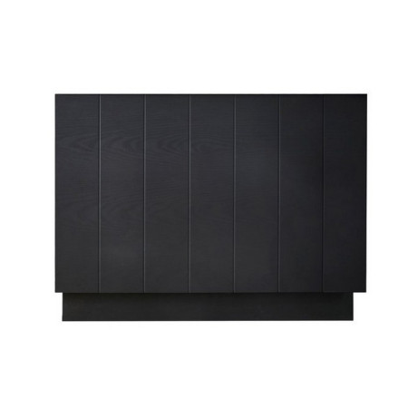 BUC700EP-B Kartell Buckingham 700mm End Bath Panel in Black Oak (1)