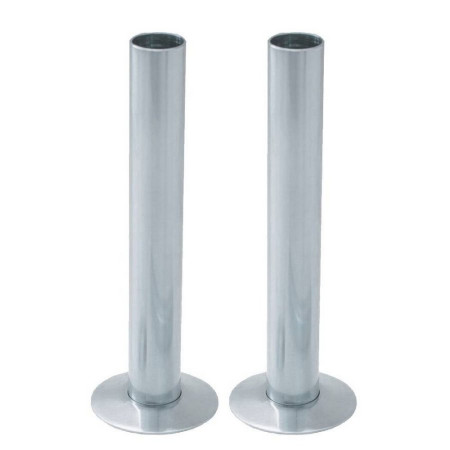Kartell Chrome 15mm Pipes and Rosettes