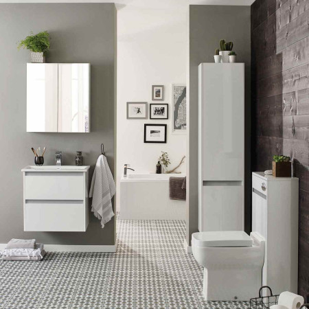 Kartell City Bathroom Furniture in White Lifestyle Image