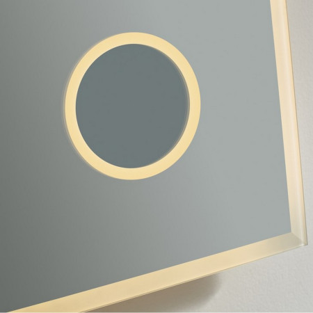 AVM6010 Kartell Clearlook Avening 600 x 1000mm Rectangular Mirror Close Up
