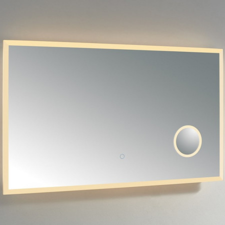AVM6010 Kartell Clearlook Avening 600 x 1000mm Rectangular Mirror Switched On