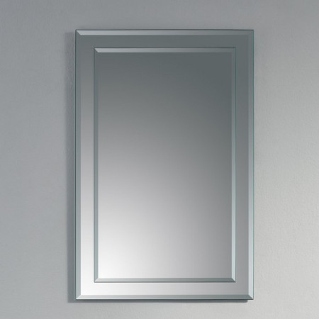 BL4060 Kartell Clearlook Bibury Traditional 600 x 400mm Mirror Front View