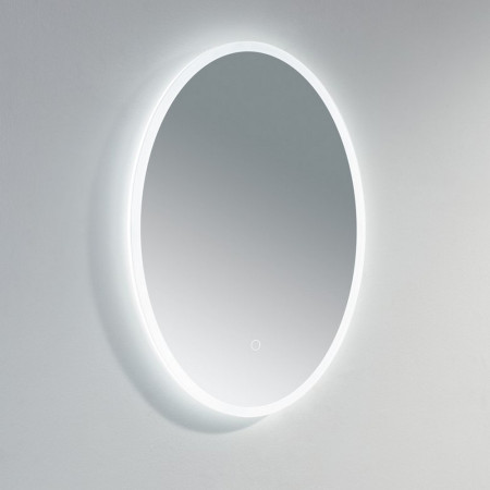 BUO7050W Kartell Clearlook Burleigh 500 x 700mm Oval LED Mirror (6)