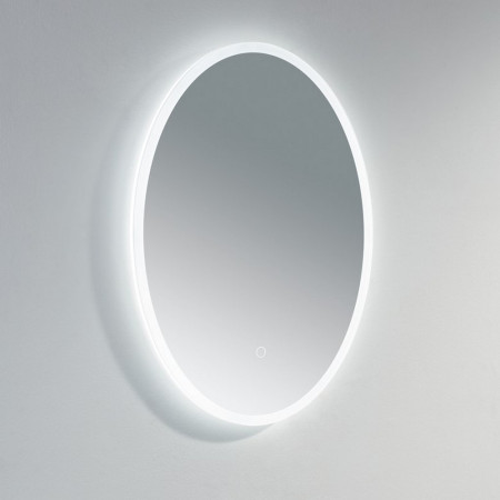 BUO7050W Kartell Clearlook Burleigh 500 x 700mm Oval LED Mirror Cool Light