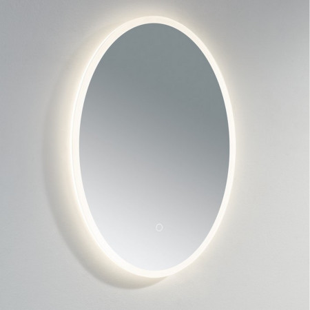 BUO7050W Kartell Clearlook Burleigh 500 x 700mm Oval LED Mirror (8)