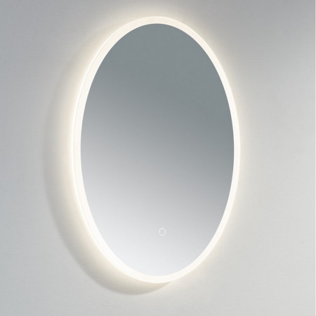BUO7050W Kartell Clearlook Burleigh 500 x 700mm Oval LED Mirror Bright Light