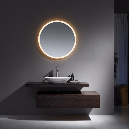 Kartell Clearlook Burleigh 800mm Rounded LED Mirror