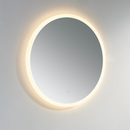 BUW80 Kartell Clearlook Burleigh 800mm Rounded LED Mirror Warm Light