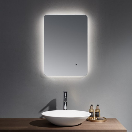Kartell Clearlook Calcot 500 x 700mm Curved Mirror