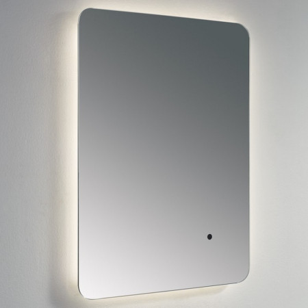 CA5070 Kartell Clearlook Calcot 500 x 700mm Curved Mirror Side View