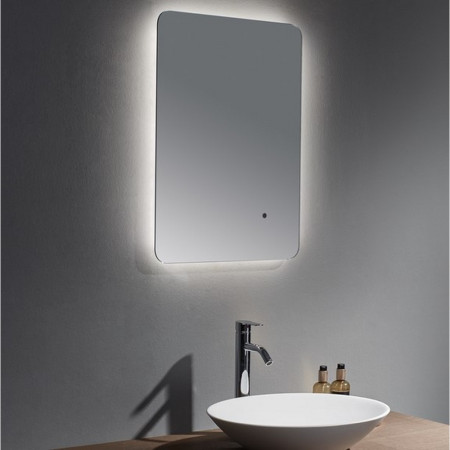 CA5070 Kartell Clearlook Calcot 500 x 700mm Curved Mirror Lifestyle