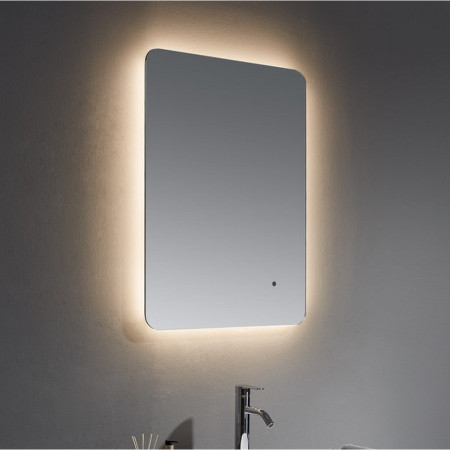 CA6080 Kartell Clearlook Calcot 600 x 800mm Curved Mirror (2)