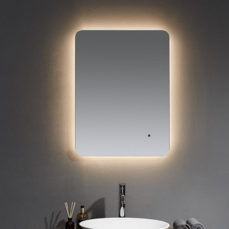 Kartell Clearlook Calcot 600 x 800mm Curved Mirror