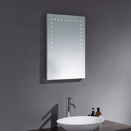FA5070 Kartell Clearlook Fairford 500 x 700mm Mirror Lifestyle