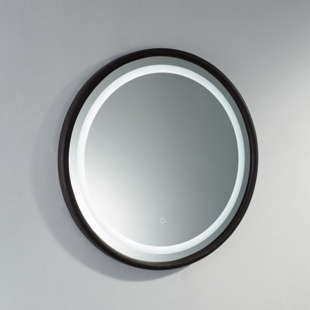 MOW85 Kartell Clearlook Montpellier 850mm Rounded Oak Mirror (5)