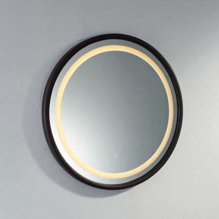 MOW85 Kartell Clearlook Montpellier 850mm Rounded Oak Mirror (6)