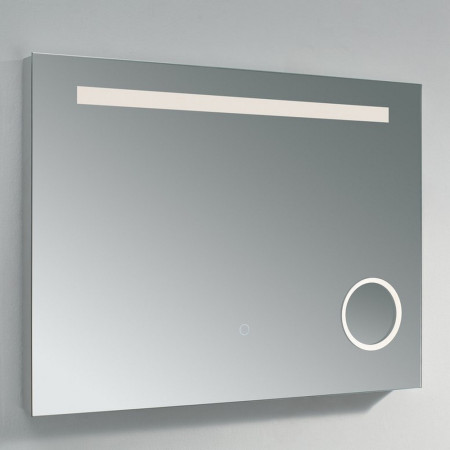 SHM6080 Kartell Clearlook Sherston 600 x 800mm Rectangular Mirror Day Light