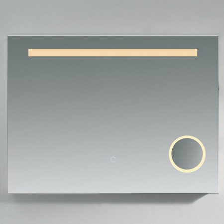 SHM6080 Kartell Clearlook Sherston 600 x 800mm Rectangular Mirror Warm Light