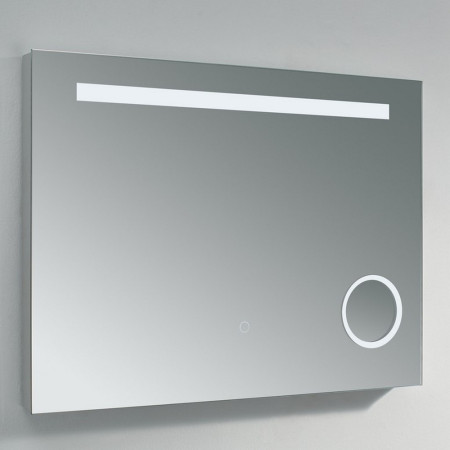 SHM6080 Kartell Clearlook Sherston 600 x 800mm Rectangular Mirror Bright Light