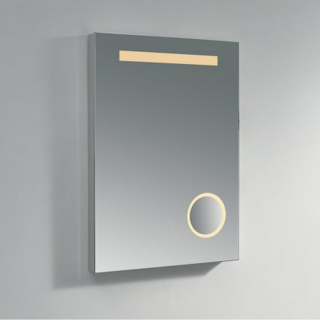 SHM7050 Kartell Clearlook Sherston 700 x 500mm Rectangular Mirror Warm Light