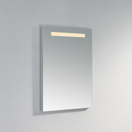 ST7050 Kartell Clearlook Stroud 700 x 500mm Portrait Mirror Light On
