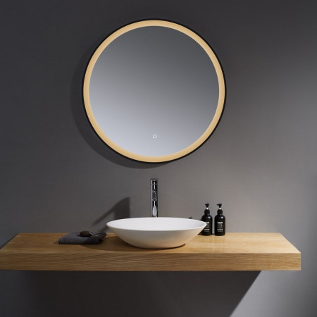 Kartell Clearlook Tetbury 800mm Black Mirror