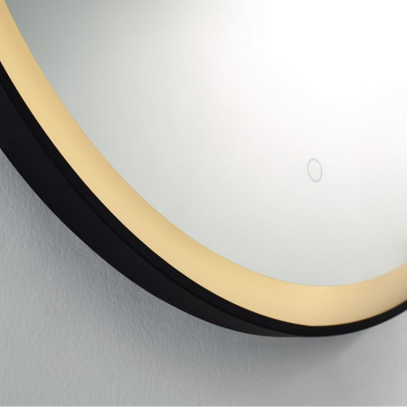 TE80B Kartell Clearlook Tetbury 800mm Black Mirror (4)