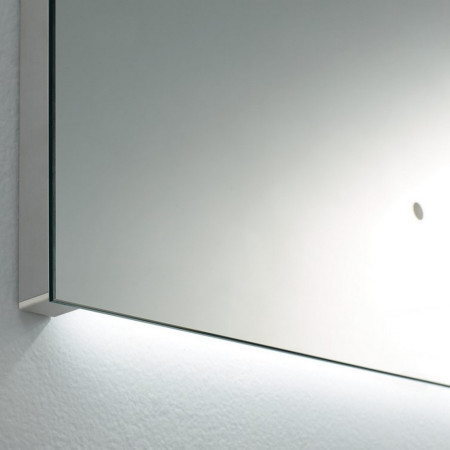 TR6080 Kartell Clearlook Tresham 600 x 800mm Rectangular Corner View