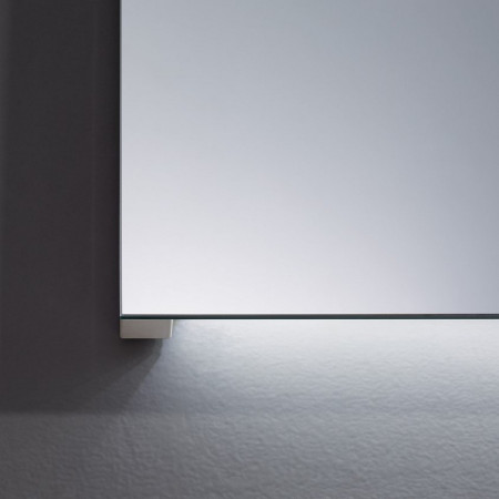 TR6080 Kartell Clearlook Tresham 600 x 800mm Rectangular Corner View