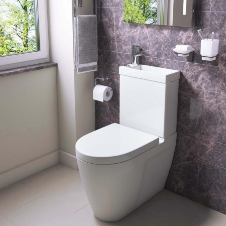 POT955CM/POT960CM Kartell Combi 2 in 1 WC and Basin Lifestyle