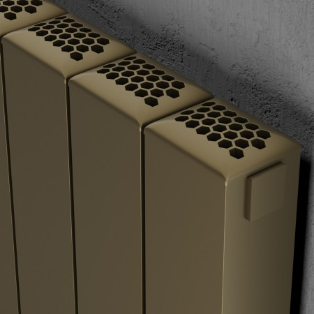 ALRAD-9-612-BZ Kartell Edmonton 575 x 956mm Bronze Horizontal Radiator Panel Design