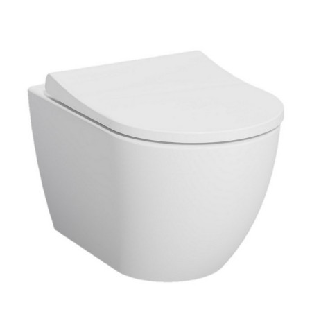 EK014RO Kartell Eklipse Round Wall Hung Rimless WC Pan (1)