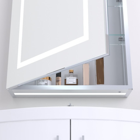 Kartell Frame LED Mirror Cabinet Bottom Up View