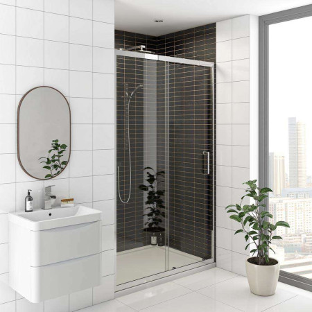 Kartell KV8 1700mm Sliding Shower Door